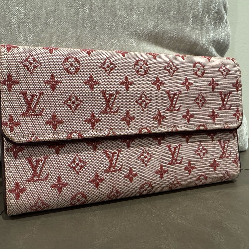 Louis Vuitton Red Monogram Clutch
